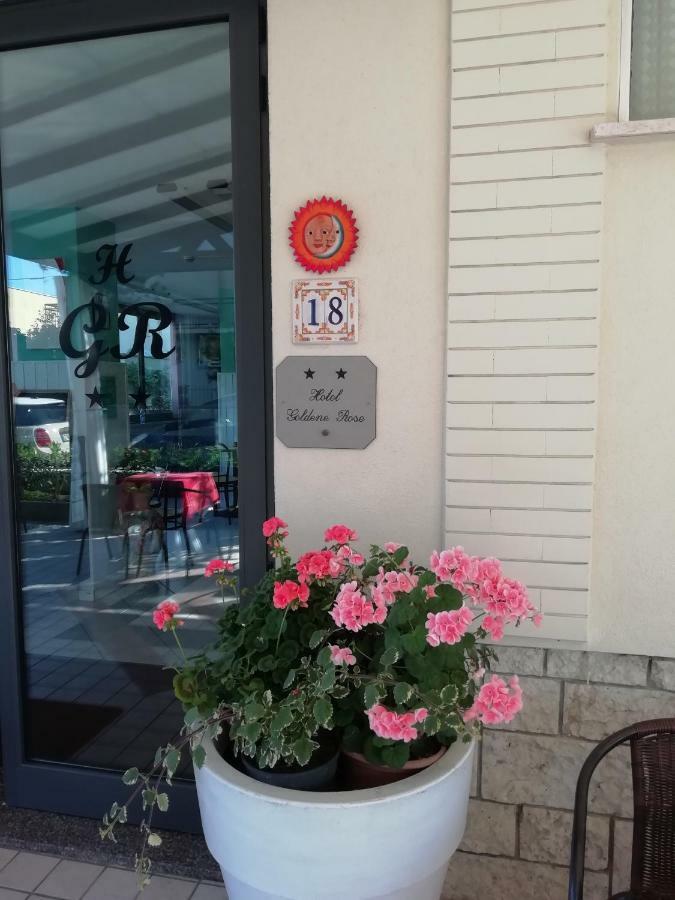 Hotel Goldene Rose Римини Экстерьер фото